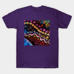 Abstract Tribal Pattern T-Shirt